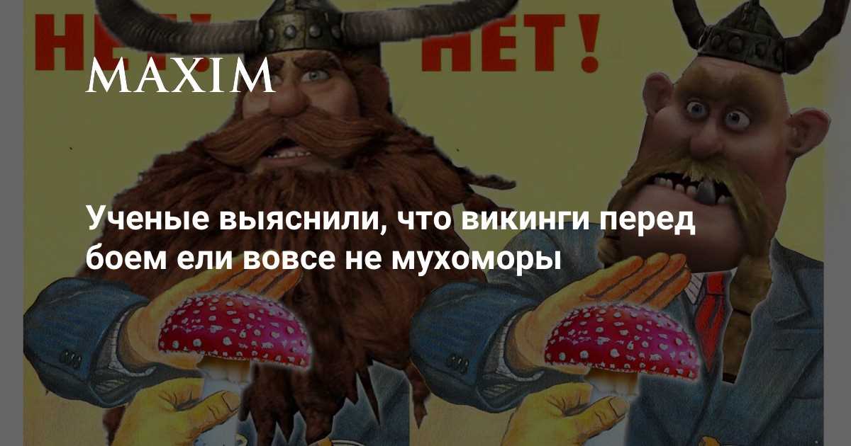 Викинги ели мухоморы